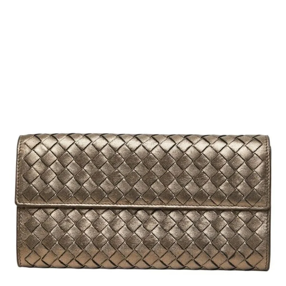 Bottega Veneta Intrecciato Long Wallet